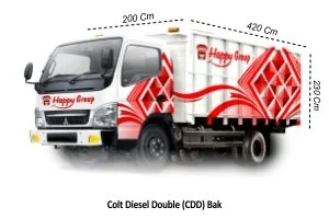 Colt Diesel Double (CDD) Bak