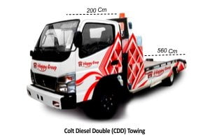 Colt Diesel Double (CDD) Towing