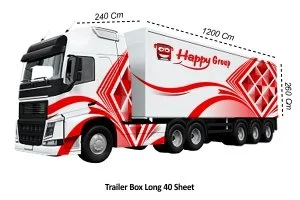 Trailer Box Long 40 Feet