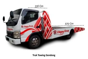 Truk Towing Gendong