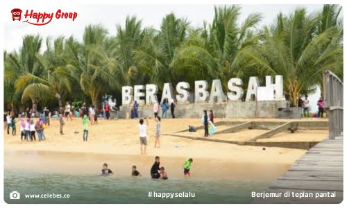 Samarinda - Berjemur di tepian pantai