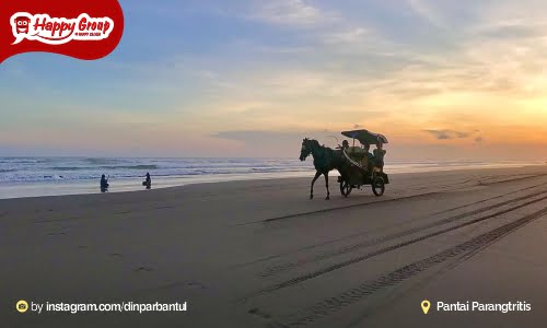 Pantai Parangtritis Kereta Kuda