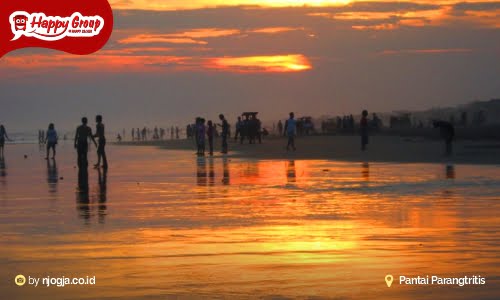 Pantai Parangtritis Sunset