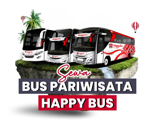 Sewa Bus Pariwisata Happy Bus