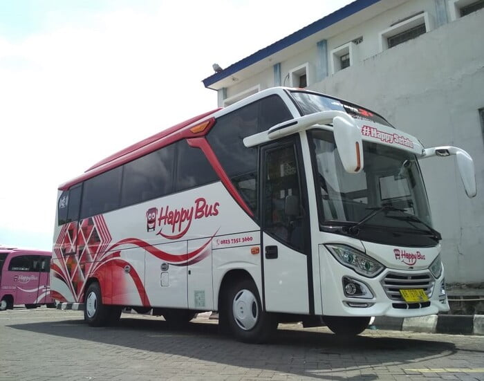bus pariwisata happy bus
