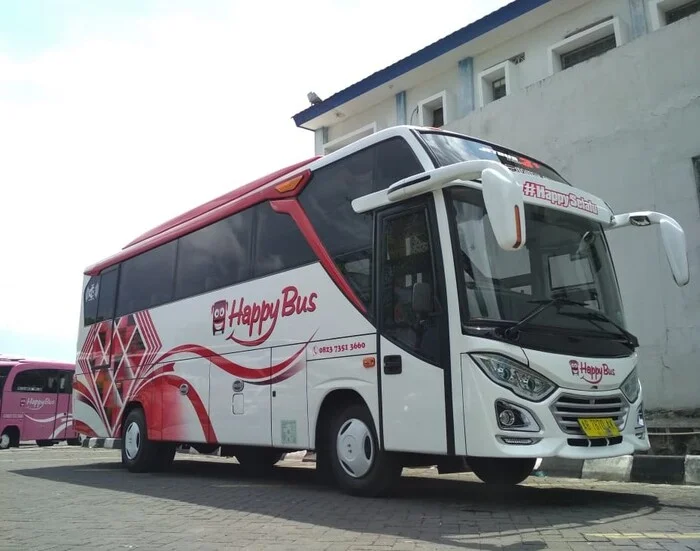 bus pariwisata happy bus